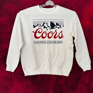 COORS GOLDEN COLORADO SWEATER ,GREAT CONDITION SIZE SMALL, VERY SOFT, UNISEX
